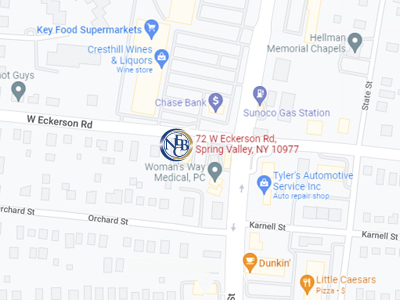Map to Spring Valley, NY Branch